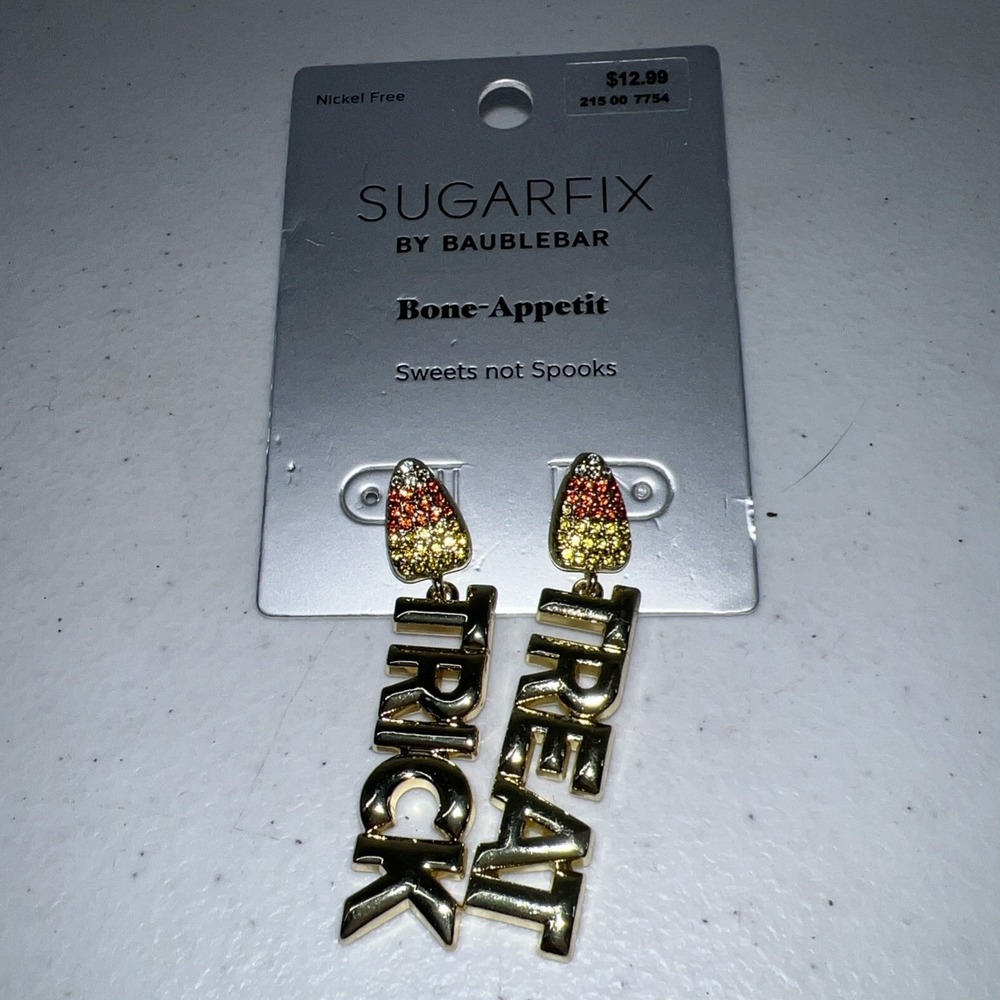 Sugarfix By Baublebar Halloween Bone Appetit  Earrings Trick Treat